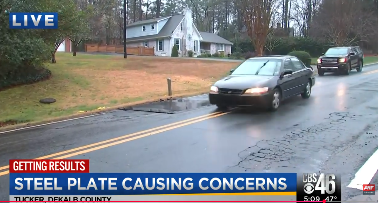Swerving into Oncoming Traffic: The Hidden Danger of Unsecured Steel Road Plates