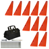 5' Plate Lock Ramp (8 & 10 Pack) – Fast & Easy Road Plate Securing | Pre-Drilled for Asphalt & Concrete