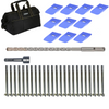 Plate Lock Installation Bag – Anchors, Drill Bit & SDS Socket Kit