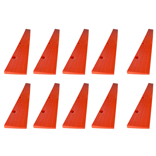 5' Plate Lock Ramp (8 & 10 Pack) – Fast & Easy Road Plate Securing | Pre-Drilled for Asphalt & Concrete