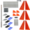 Plate Locks 30 ft. Kit – Fast & Easy Steel Plate Anchoring | Road Plate Securing Solution